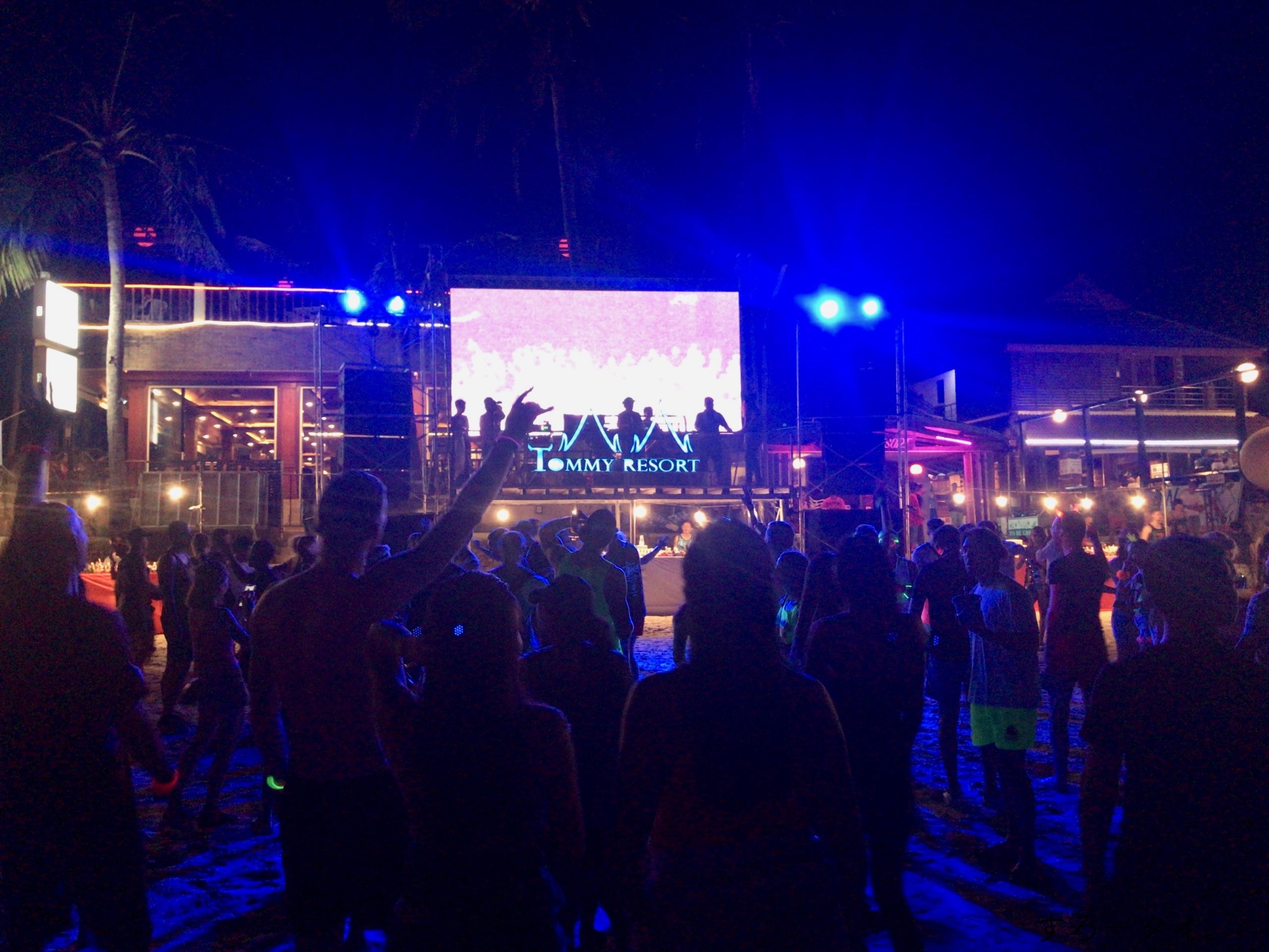 フルムーンパーティー　Fullmoon festival Koh Phangan パンガン島