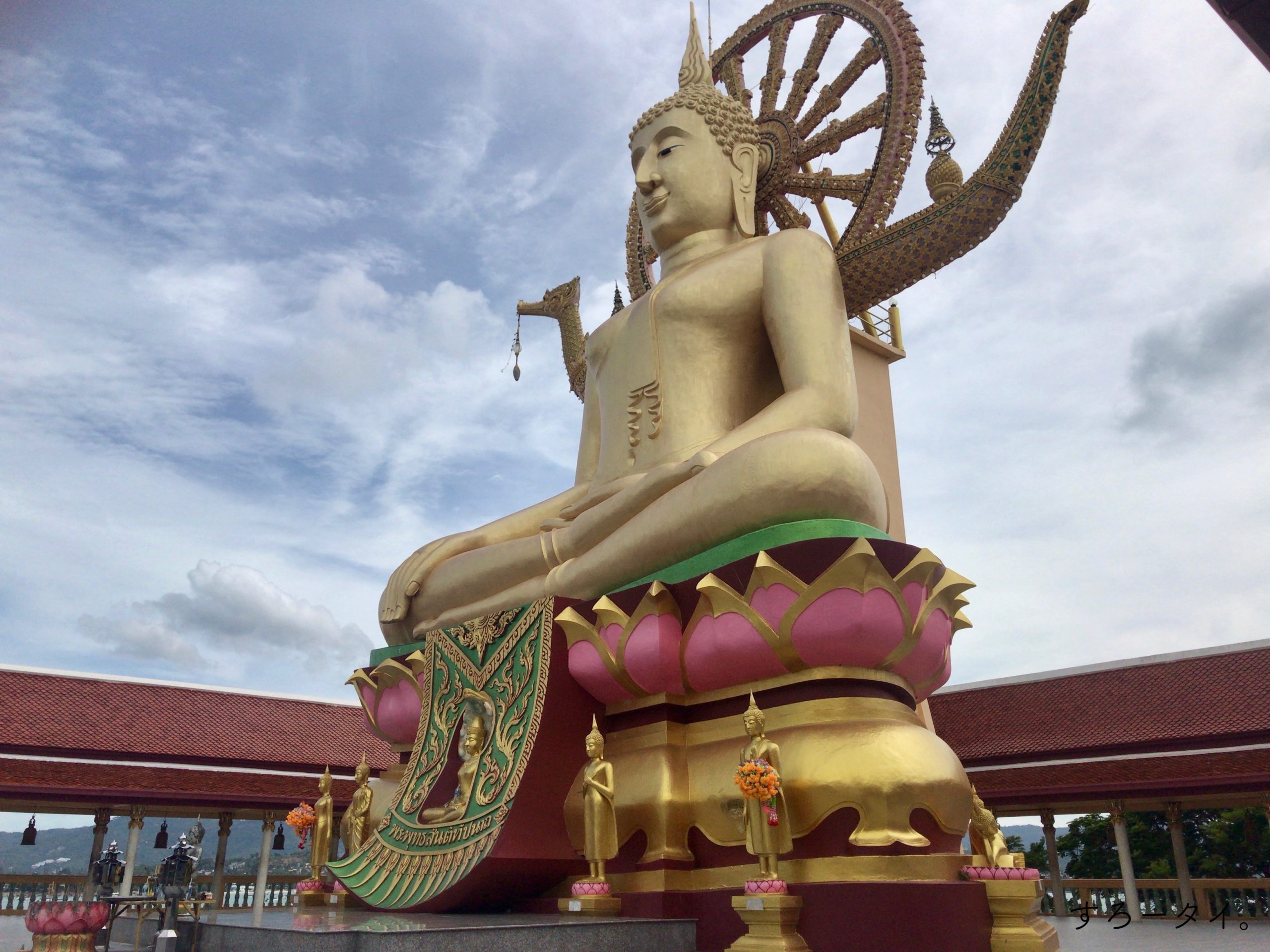 Wat Phra Yai Ko Phan ビッグブッダ　ワットプラヤイ　サムイ島