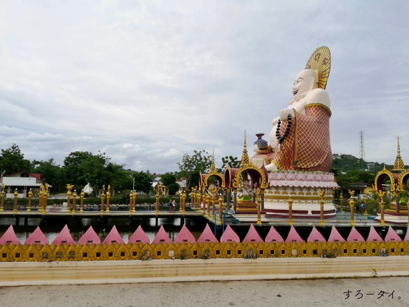 Wat Plai Laem　ワットプライレーム　ワットスワンナラム　サムイ島