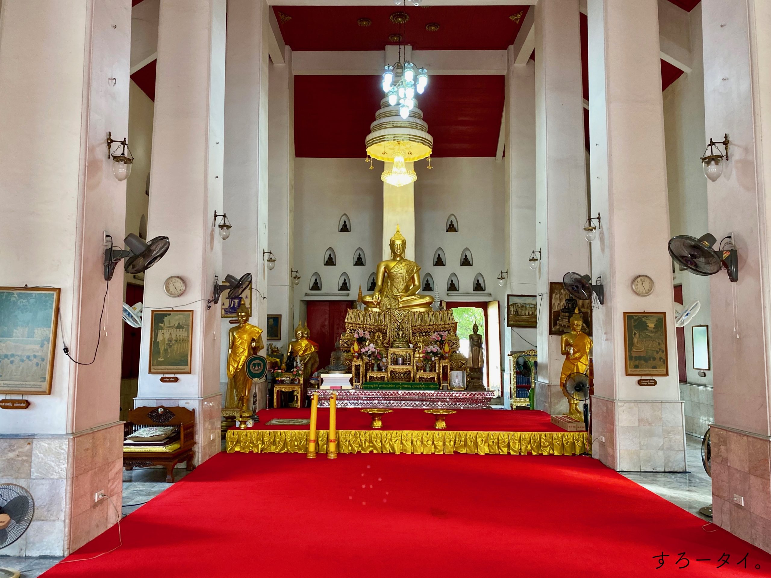 ワット・インタマラーム ウォラウィハーン วัดอินทารามวรวิหาร　バンコク寺院