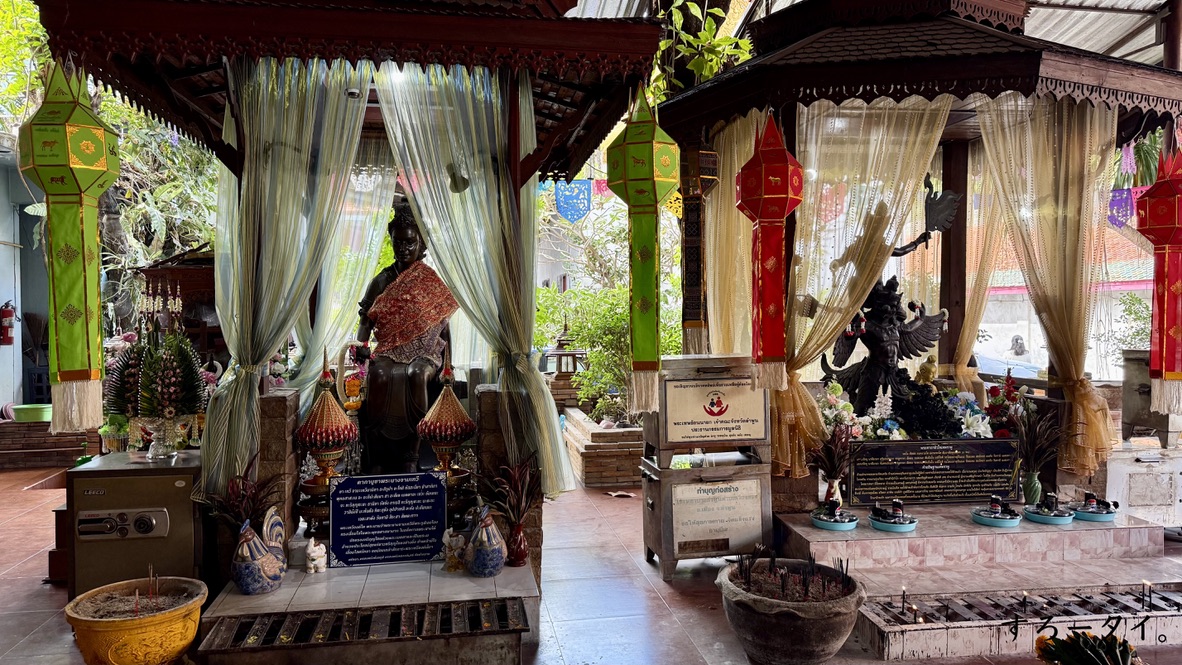 サーンラックムアン ランプーン県 LAMPHUN THE CITY PILLAR SHRINE ศาลหลักเมืองลำพูน